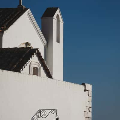 Church in the fortified old town of Estremoz, Portugal