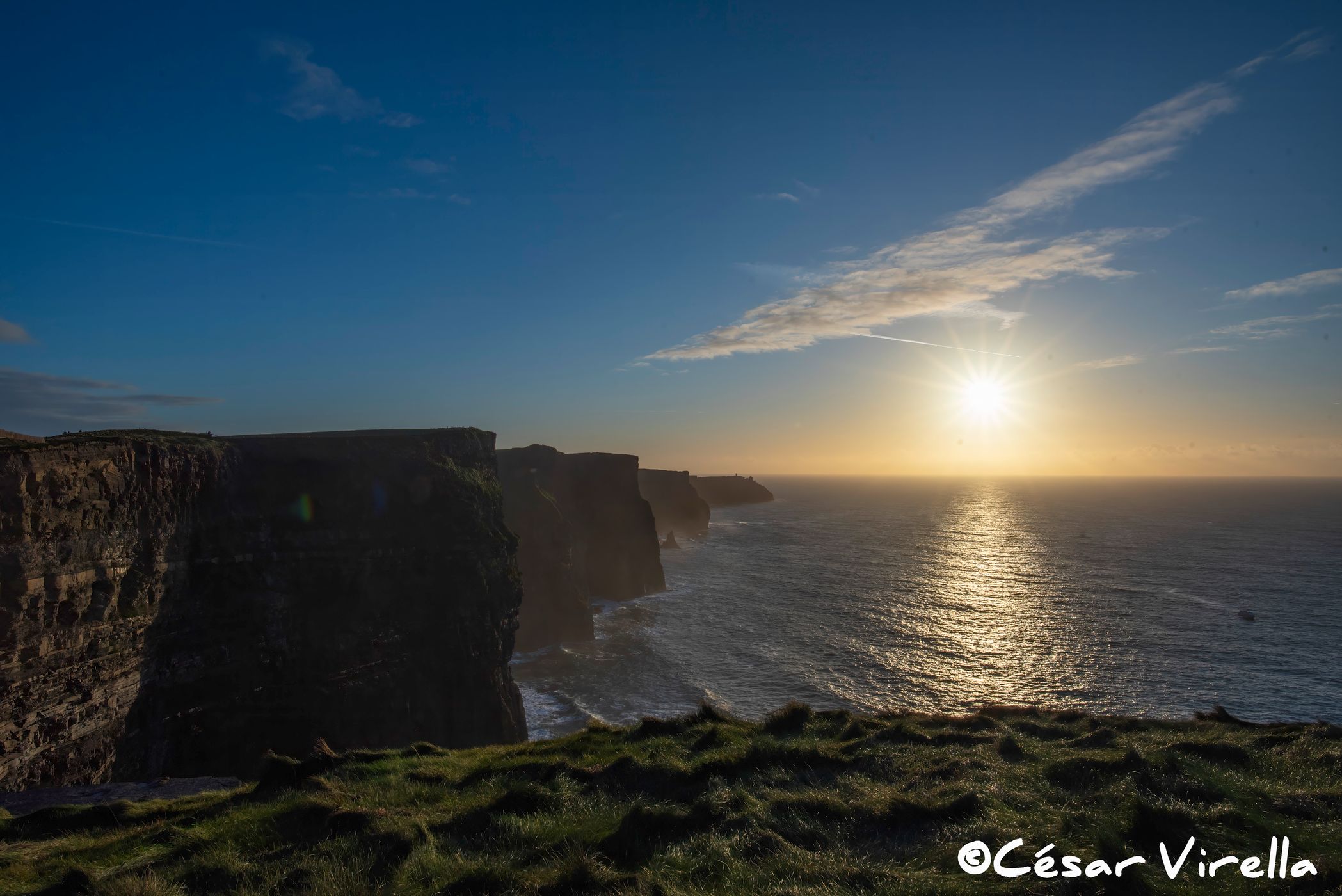 Cliffs of Moher, near O'Briens Tower, Ireland
