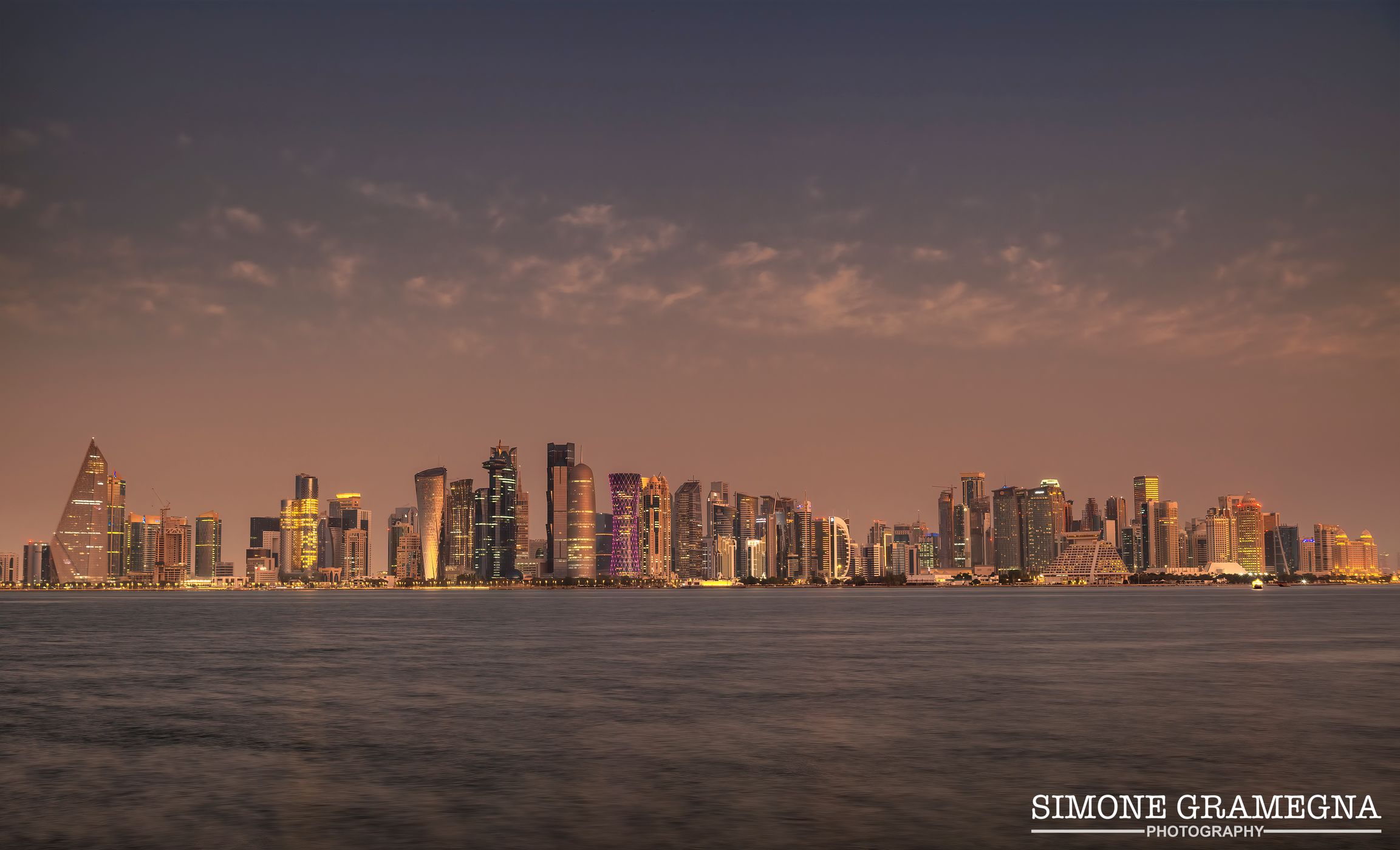 Doha skyline, Qatar
