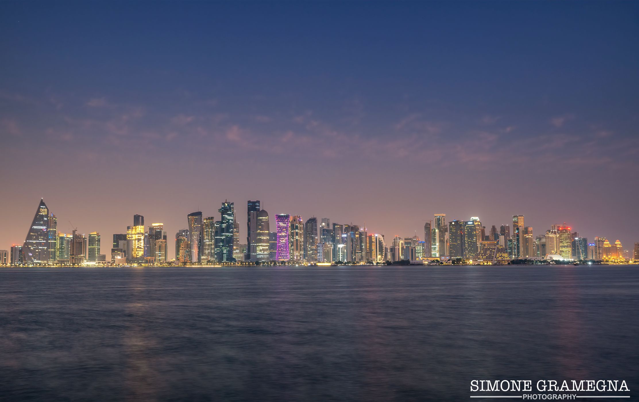 Doha skyline, Qatar