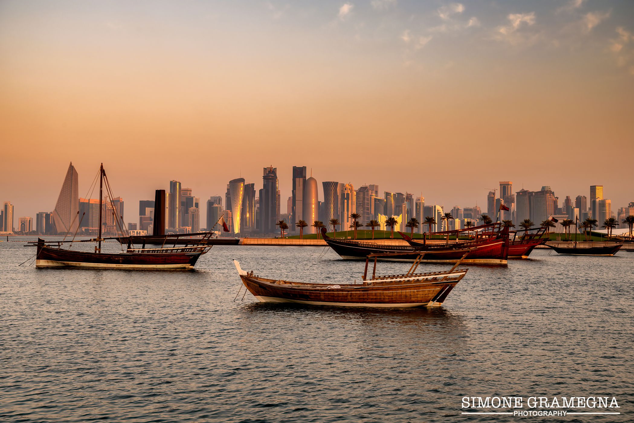 Doha skyline, Qatar