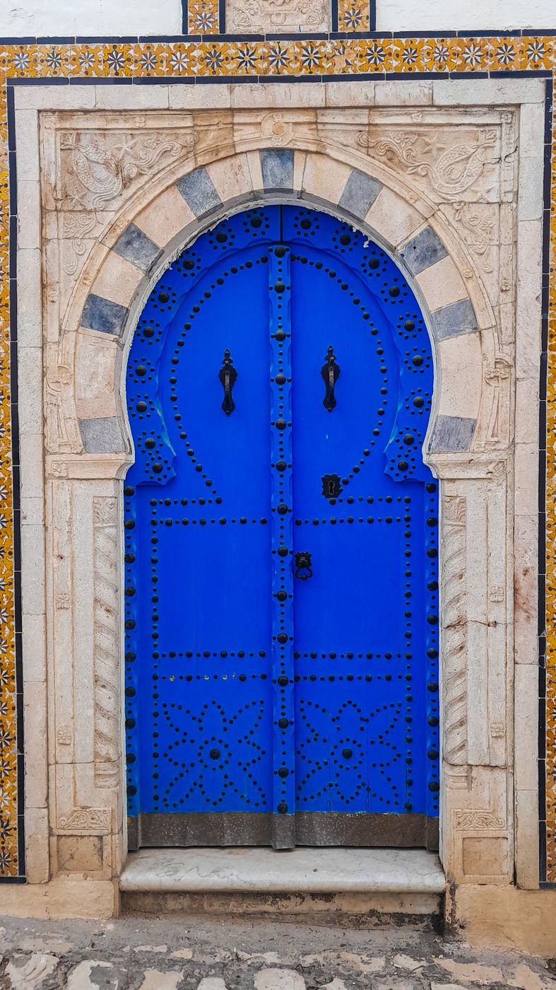 Doors of Sidi Bou Said, Tunisia