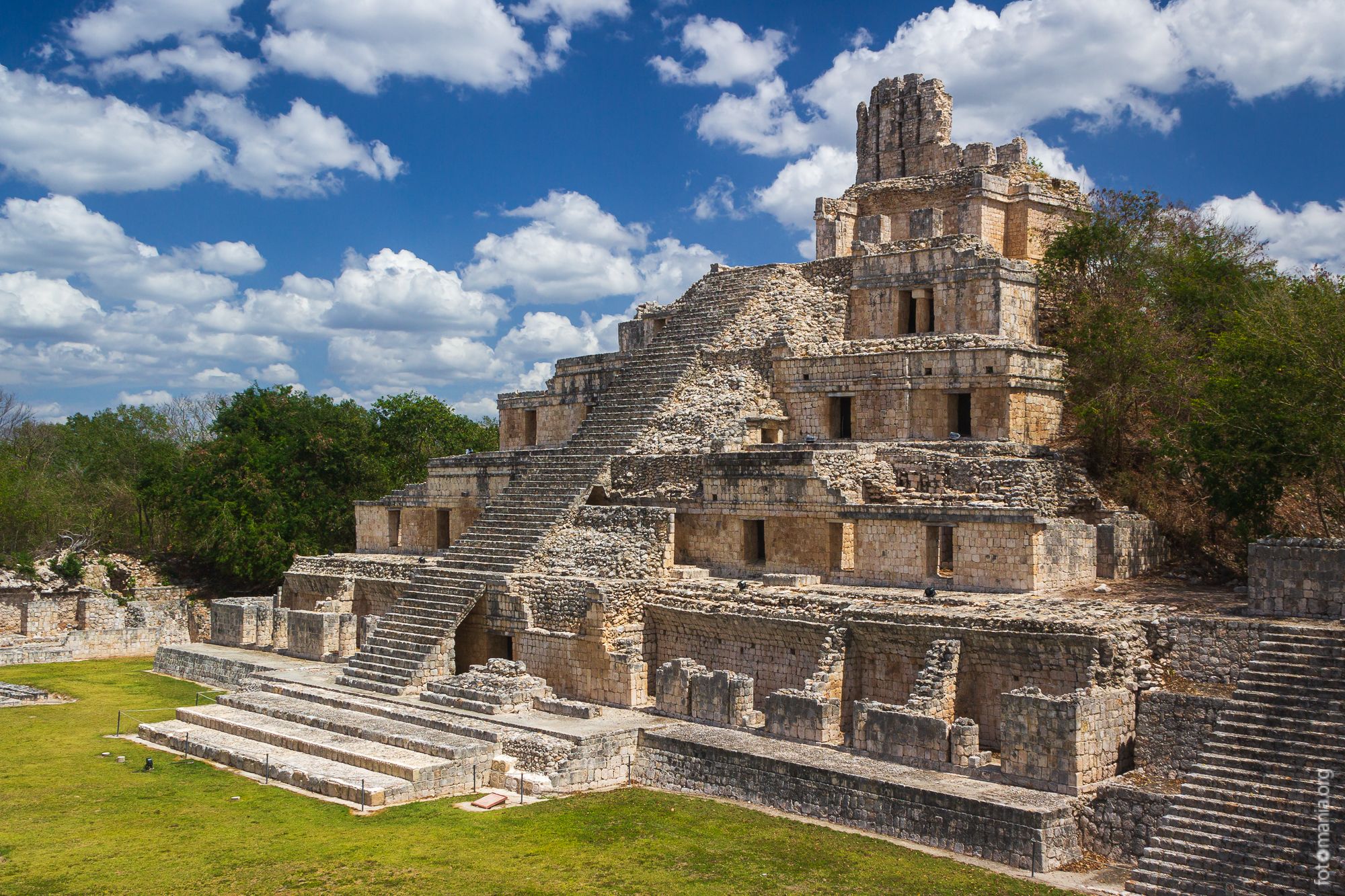 Edzna archaeological site, Mexico