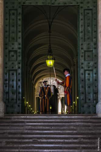 Entrance to Vatican palace