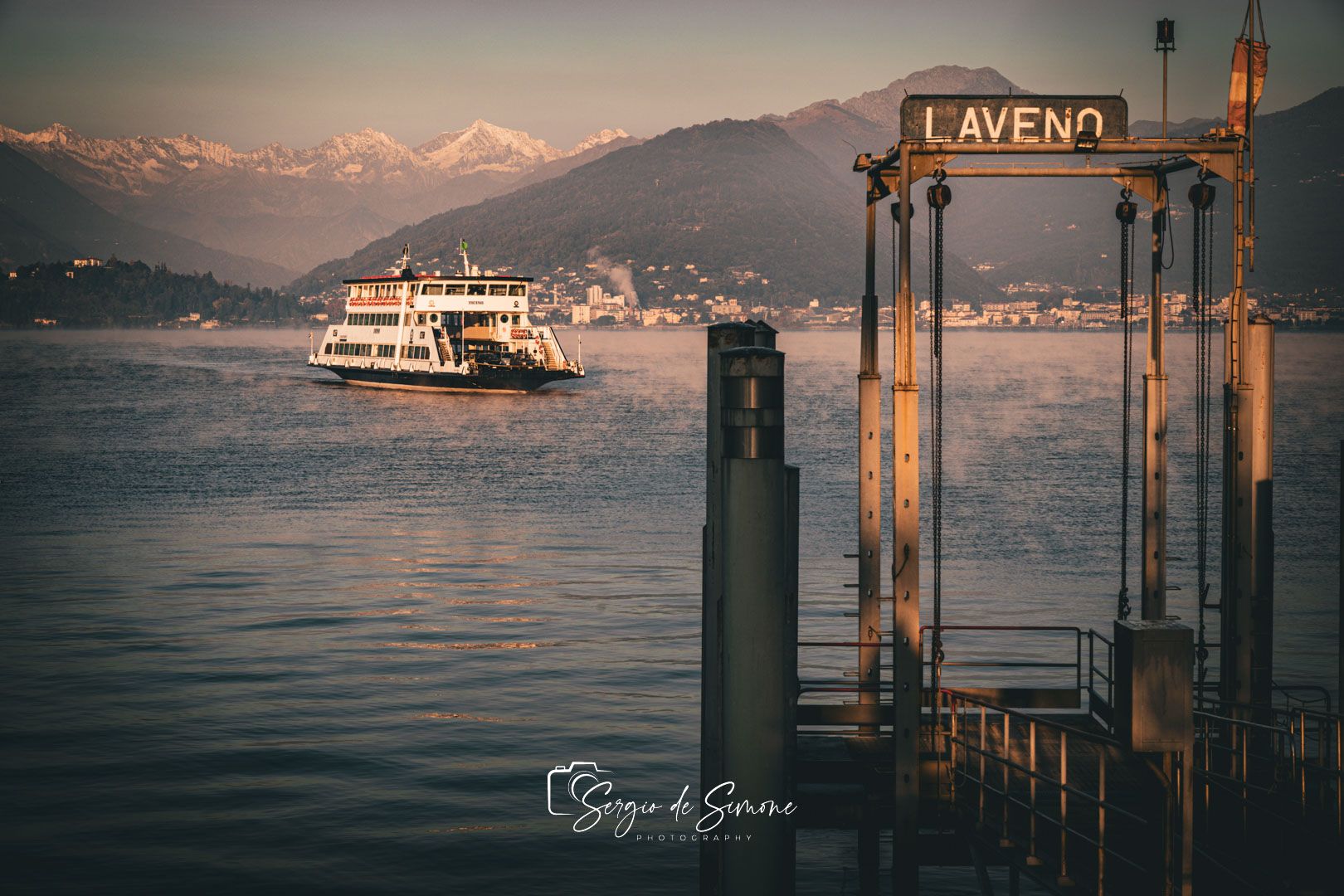 Ferry harbor, Italy
