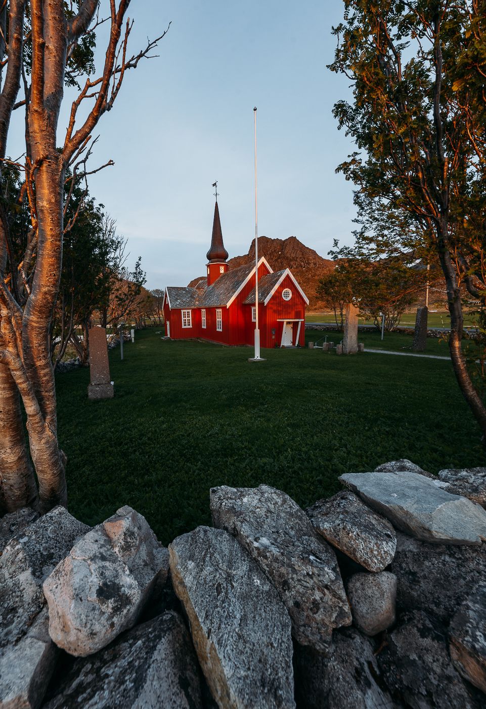Flakstad Kirke, Norway