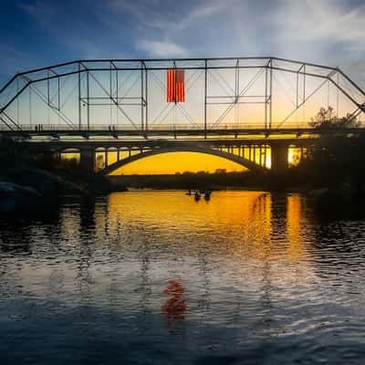 Folsom Historic Truss Bridge, USA