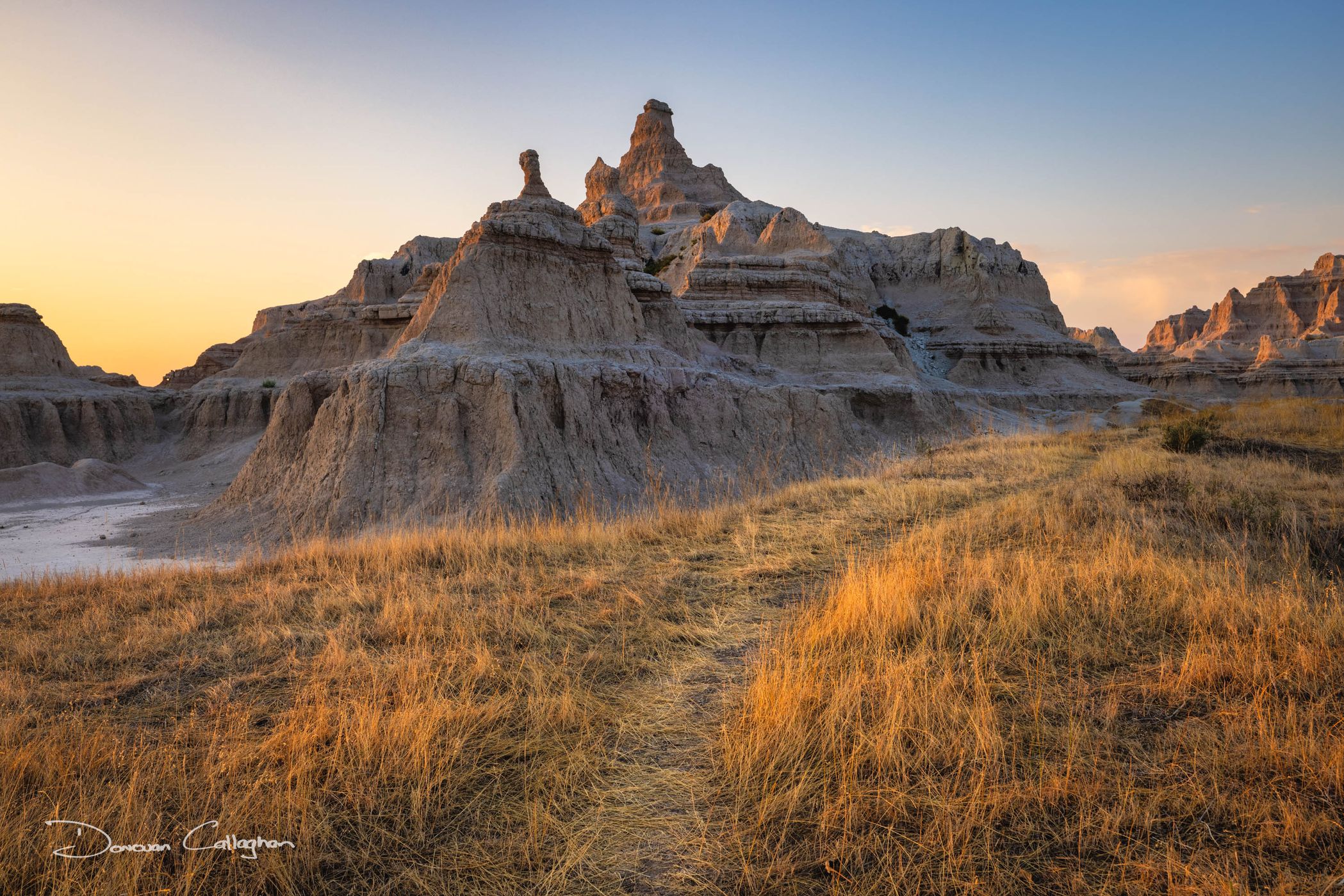 Fossil Exhibit Trail, Badlands National Park, Wall, SD, USA