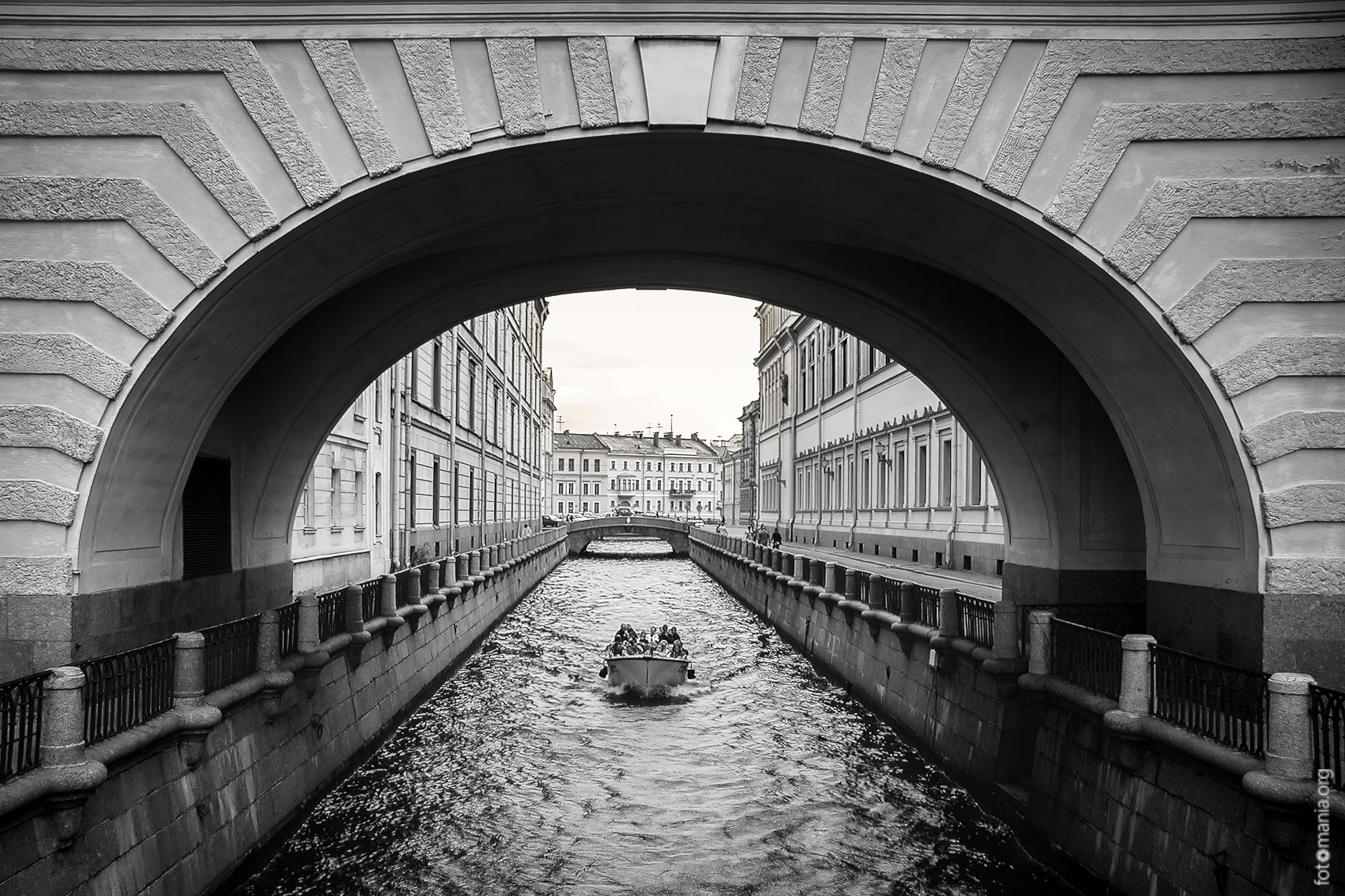 Hermitage Bridge, Saint-Petersburg, Russian Federation