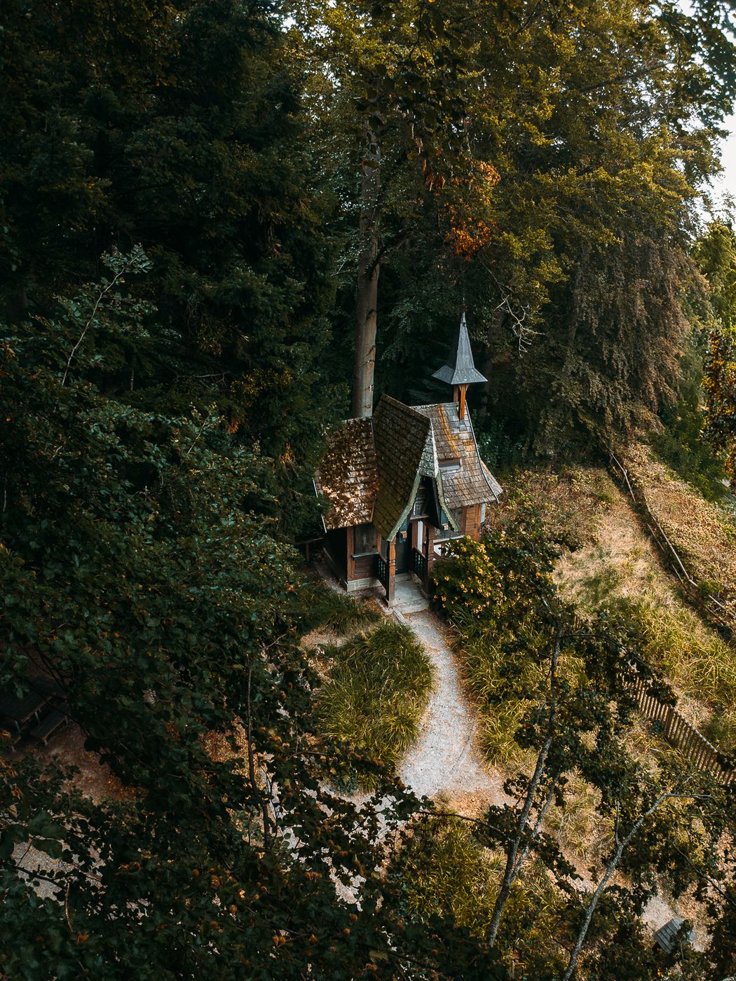 Hexenhäusle / Waldkirchli (Drone), Germany