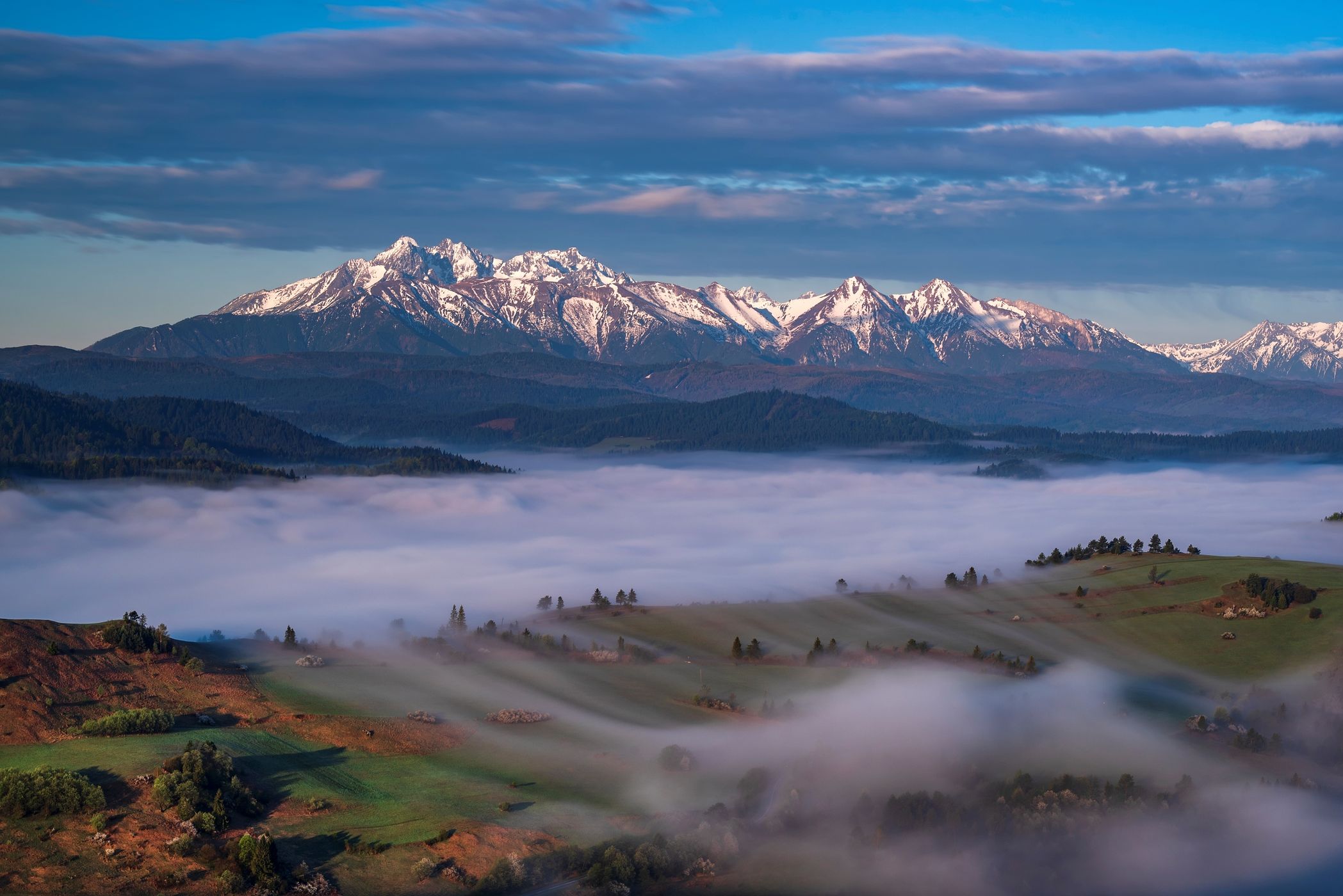 High tatras from Pieniny NP, Slovakia (Slovak Republic)