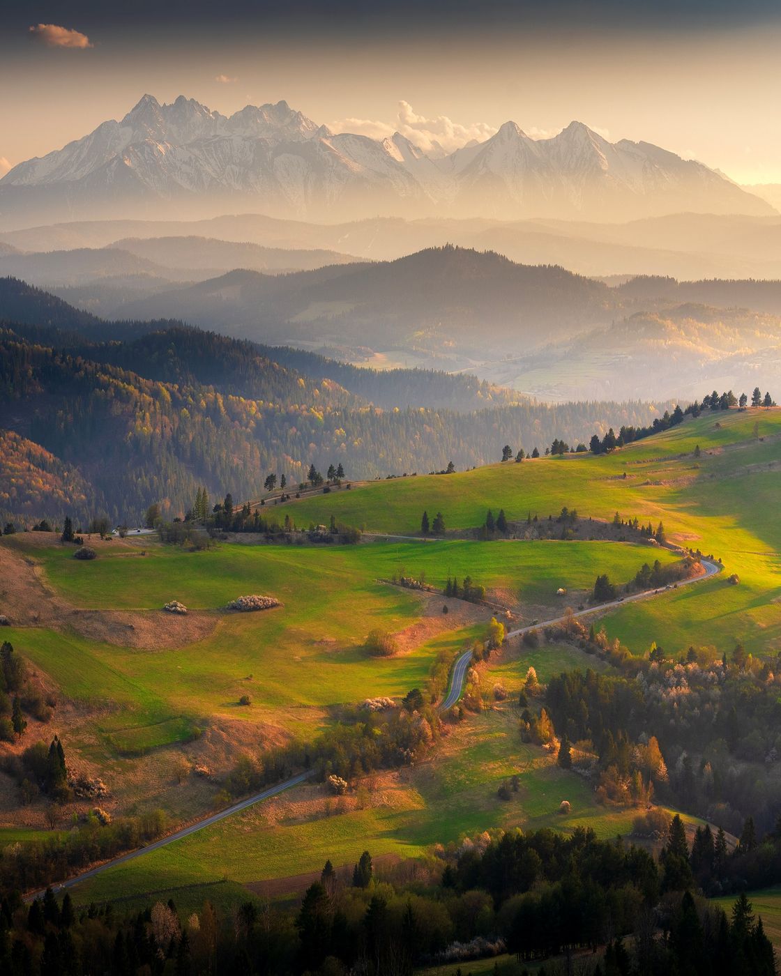 High tatras from Pieniny NP, Slovakia (Slovak Republic)