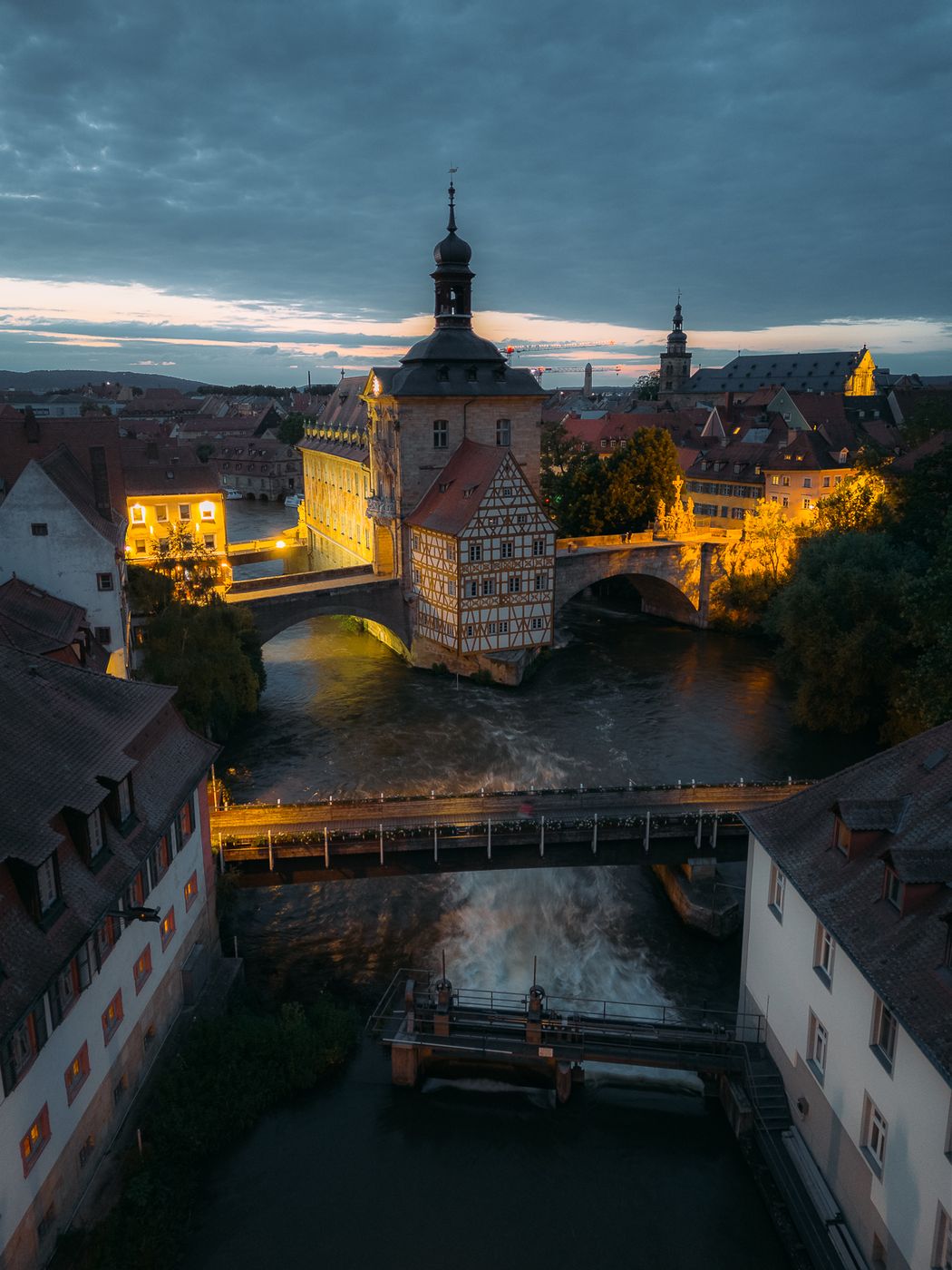 Historic Town Hall, Altes Rathaus Bamberg, Germany