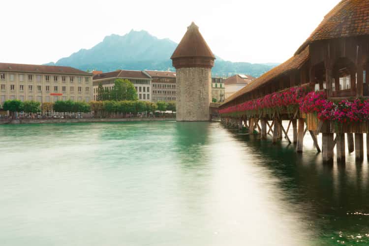 Kapellbridge Lucerne (east view)