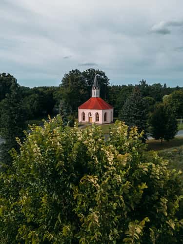 Kirche Dannenwalde (Drone)