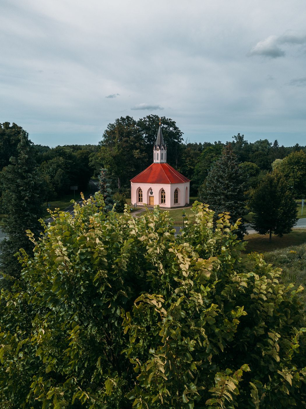 Kirche Dannenwalde (Drone), Germany