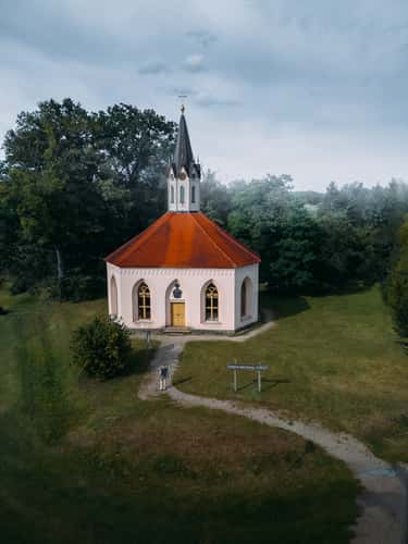 Kirche Dannenwalde (Drone)