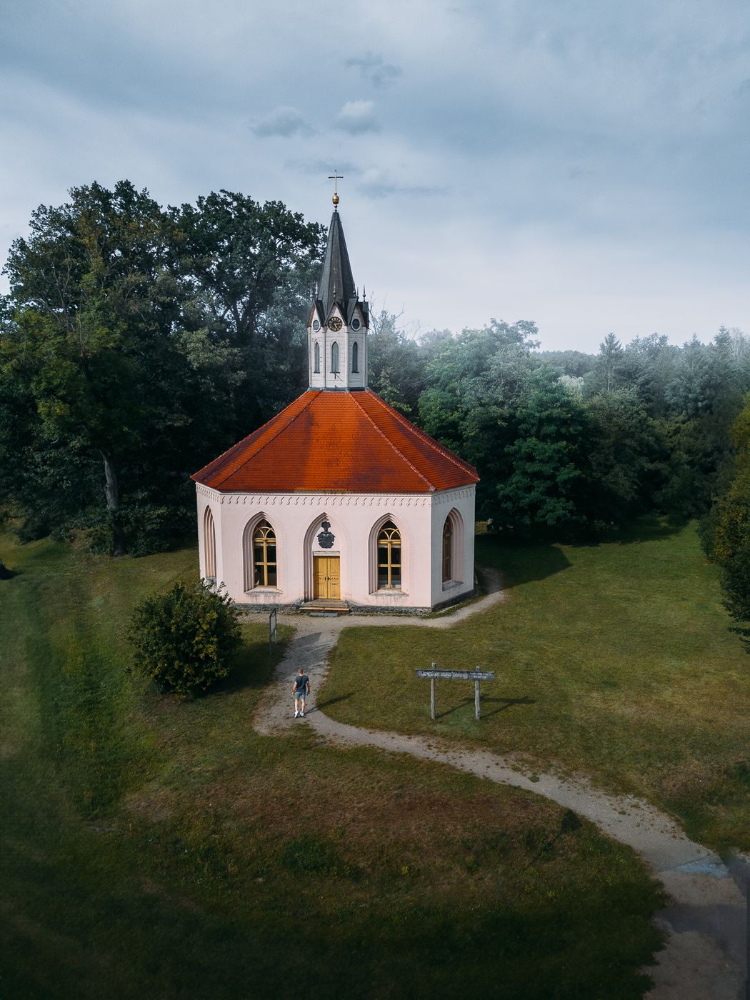 Kirche Dannenwalde (Drone), Germany