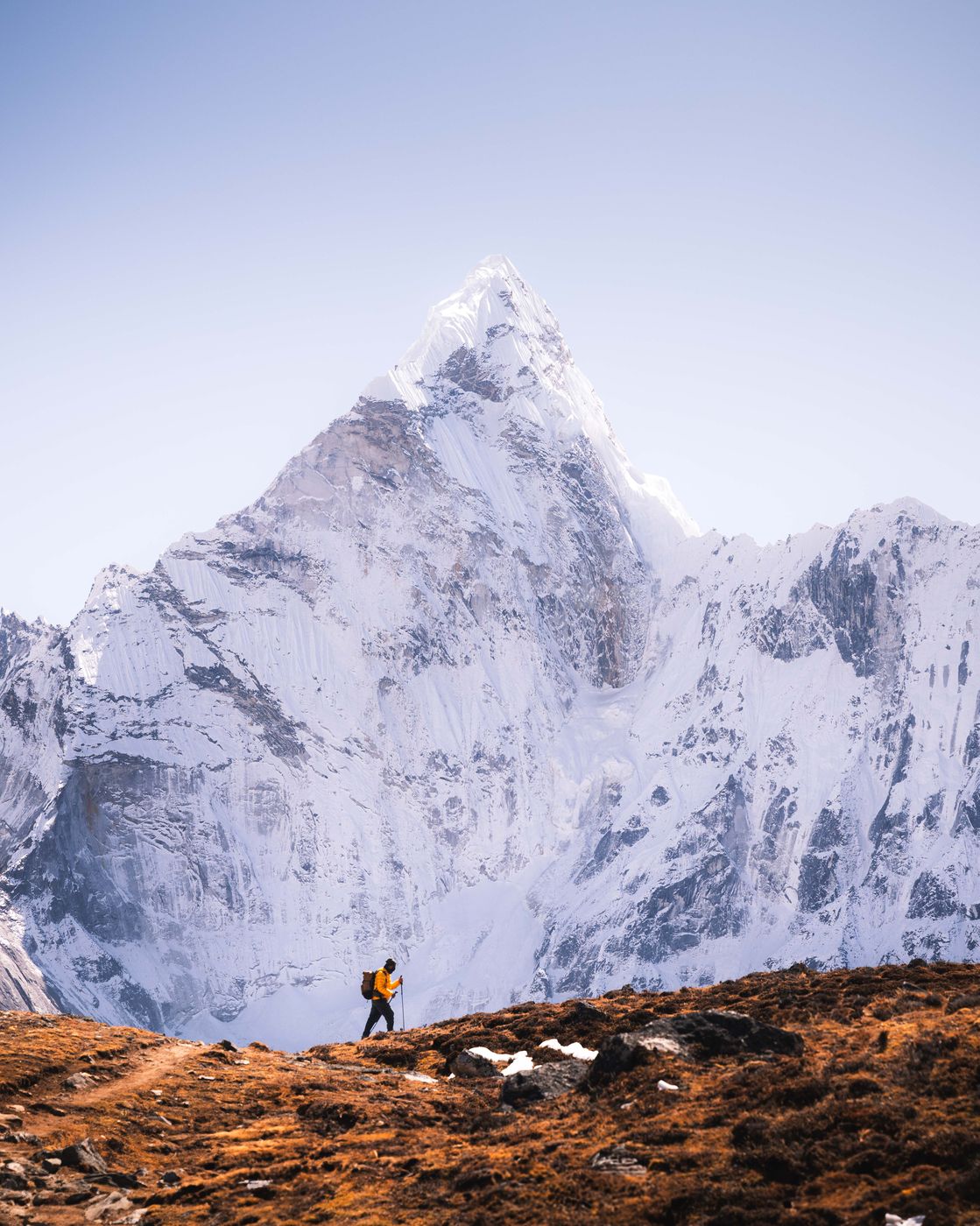 Kongma La Pass, upper eastern plateau, Nepal