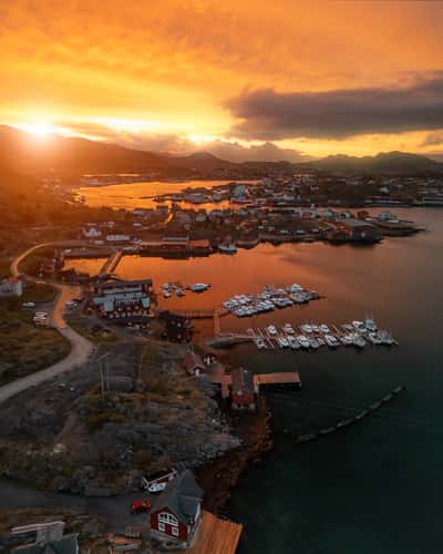 Kræmmervika Havn (Drone)
