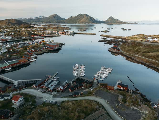 Kræmmervika Havn (Drone)