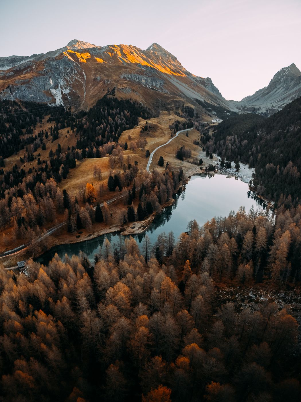 Lake Palpuognia (Drone), Switzerland