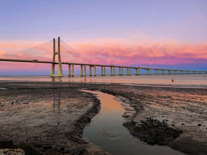 Vasco de Gama Bridge, Lisbon