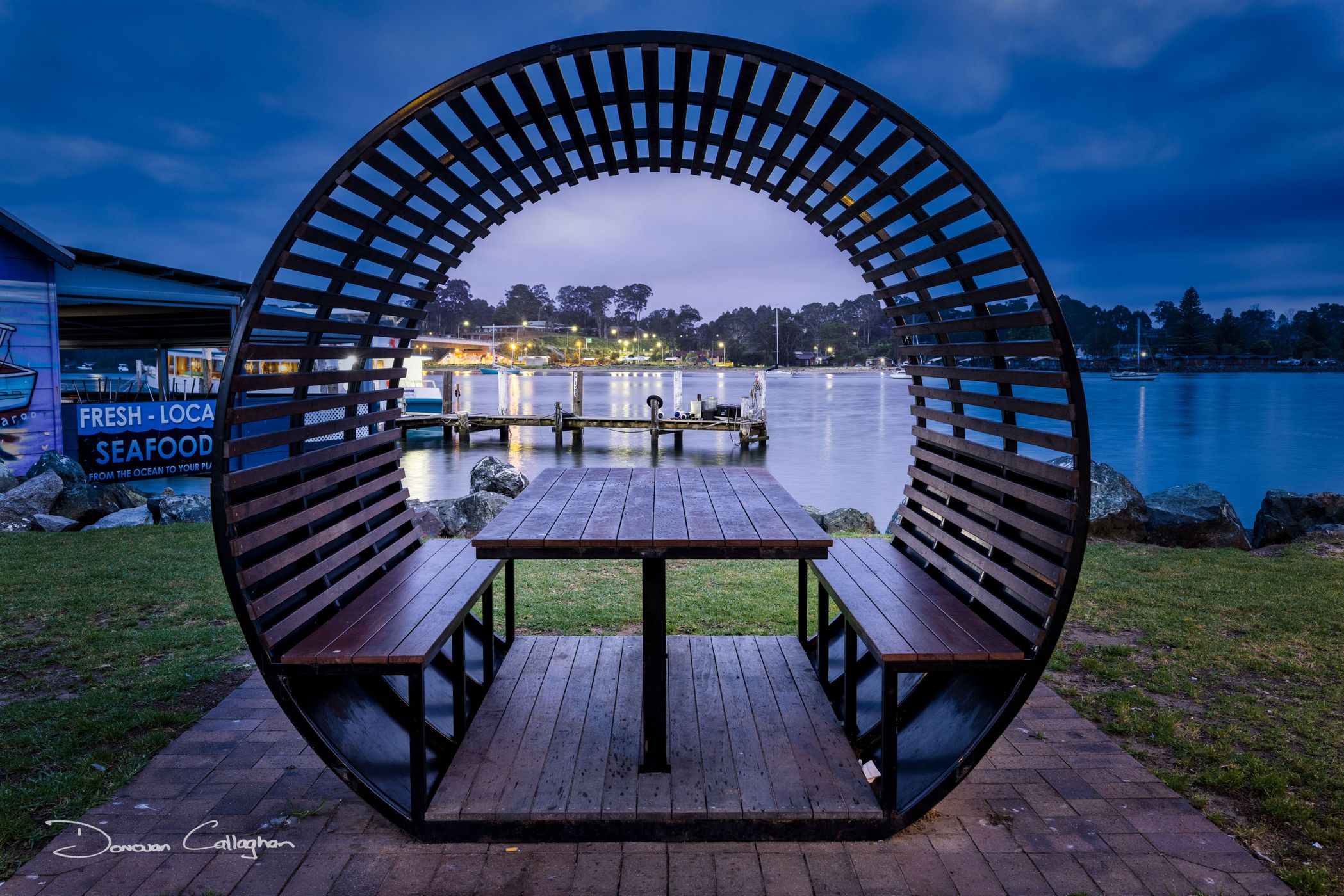 Lunch spot, Bateman's Bay, South Coast, NSW, Australia