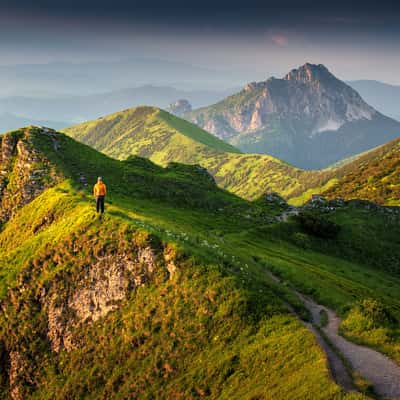 Malá Fatra NP - Rozsutec view, Slovakia (Slovak Republic)