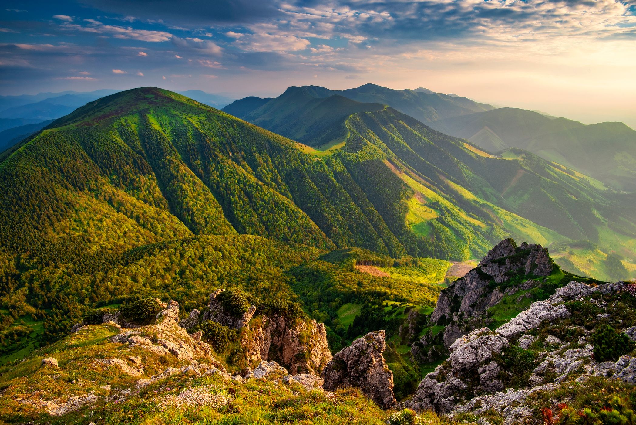 Malá Fatra view, Slovakia (Slovak Republic)
