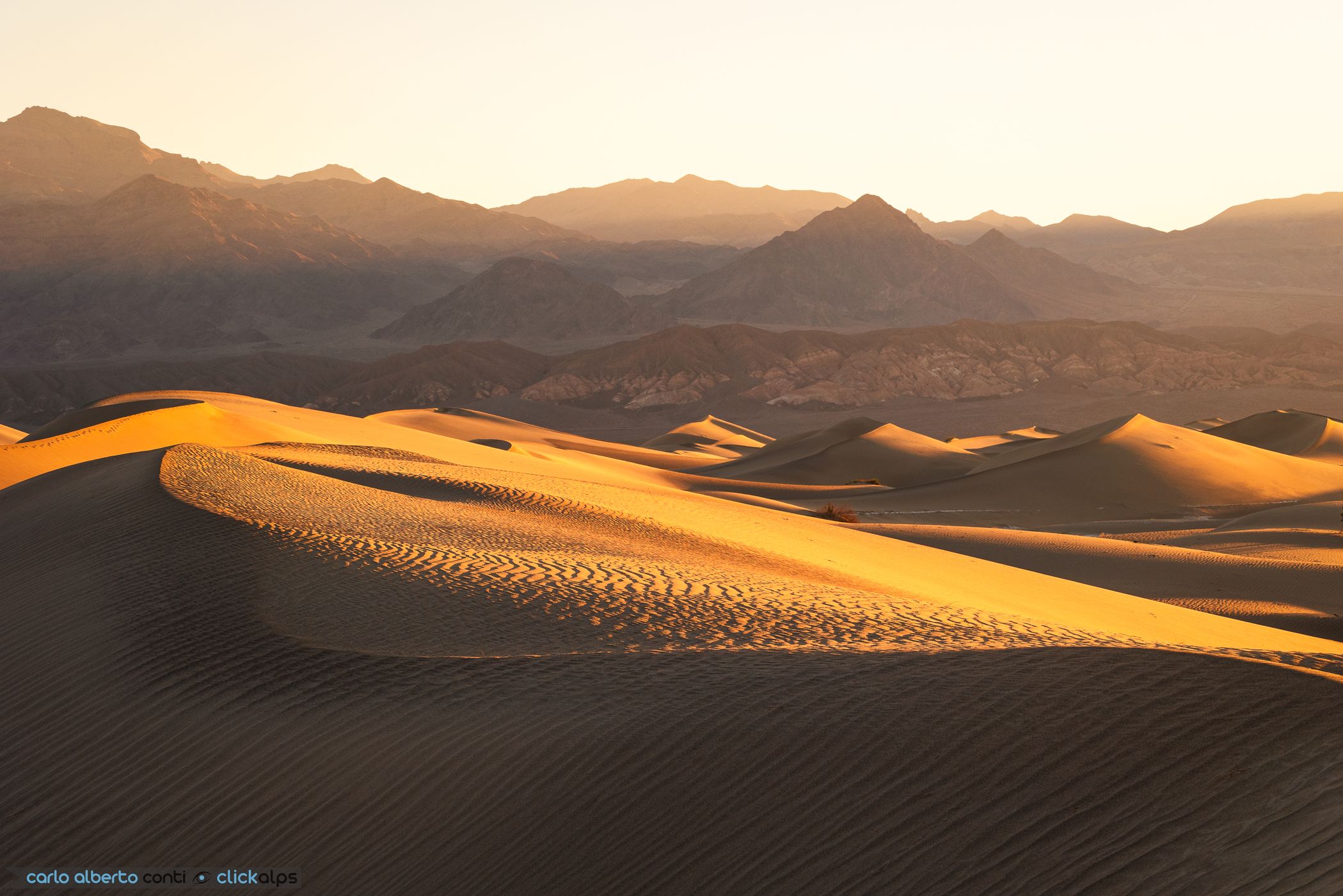 Mesquite Flat Sand Dunes, Death Valley, USA