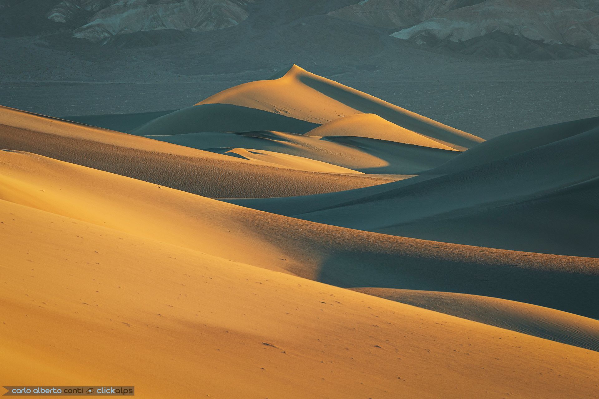 Mesquite Flat Sand Dunes, Death Valley, USA