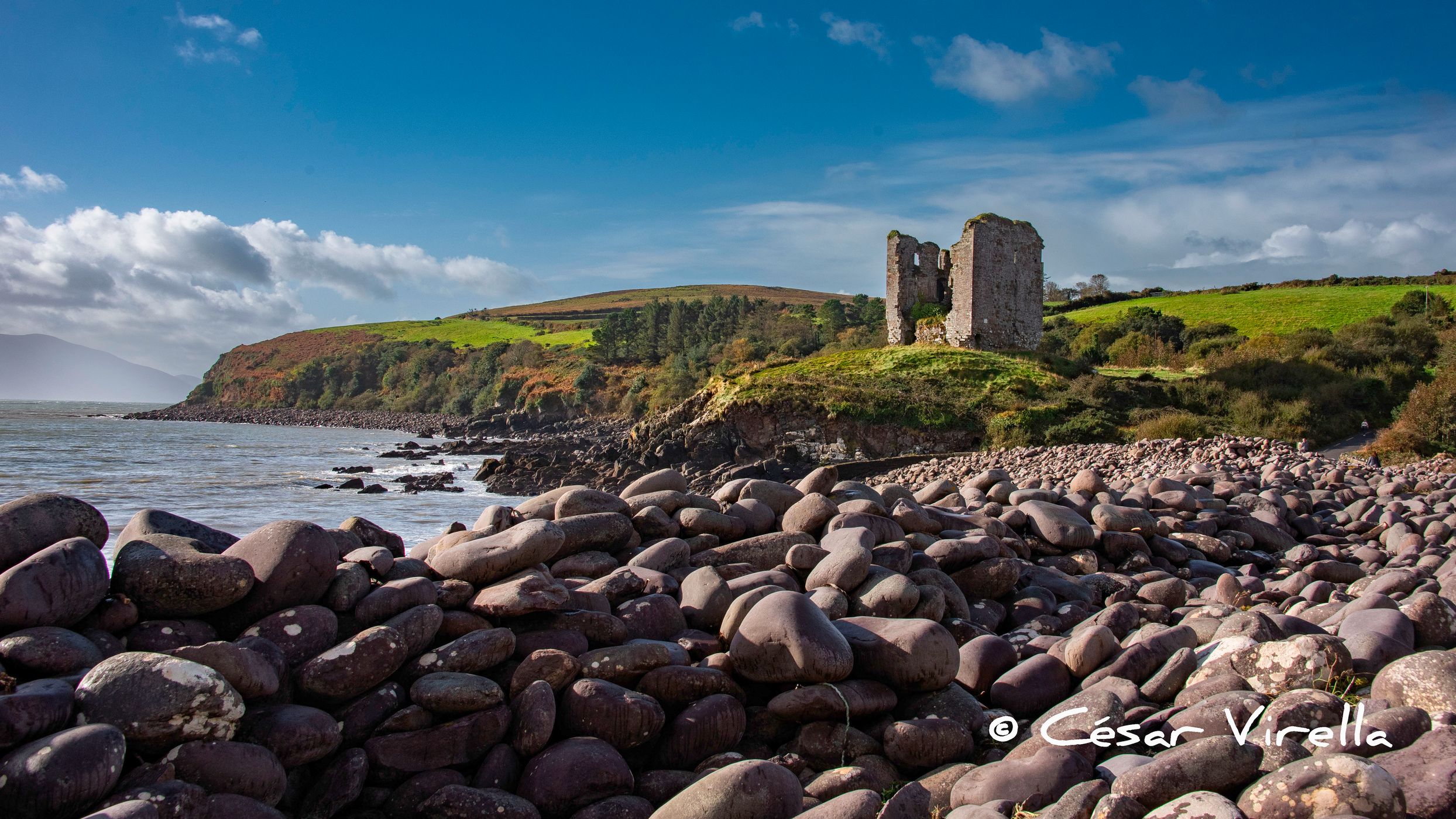 Minard Castle, Dingle Bay, Ireland