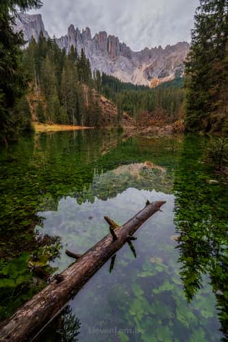 Mittersee, dolimites, italty, europe