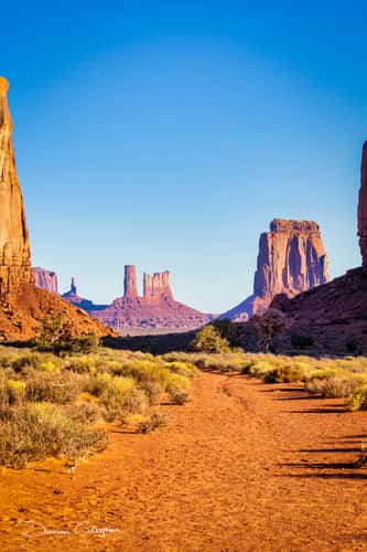 Monument Valley from Artist's Point, Arizona