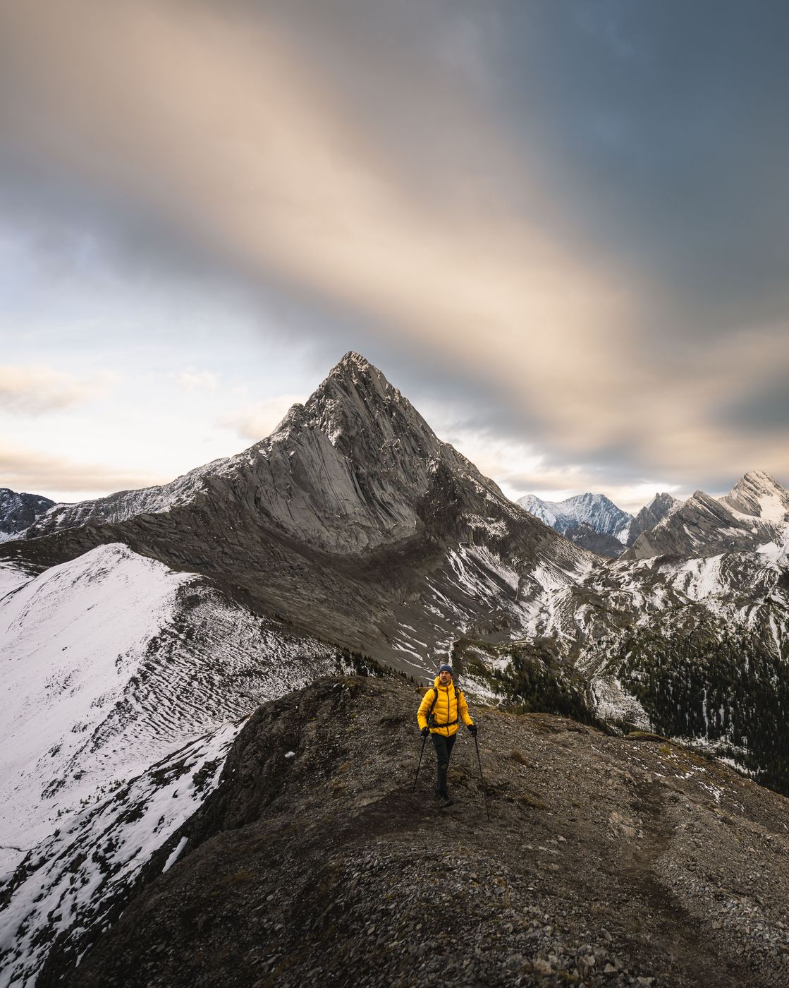 Mount Smutwood Summit Ridge, Canada
