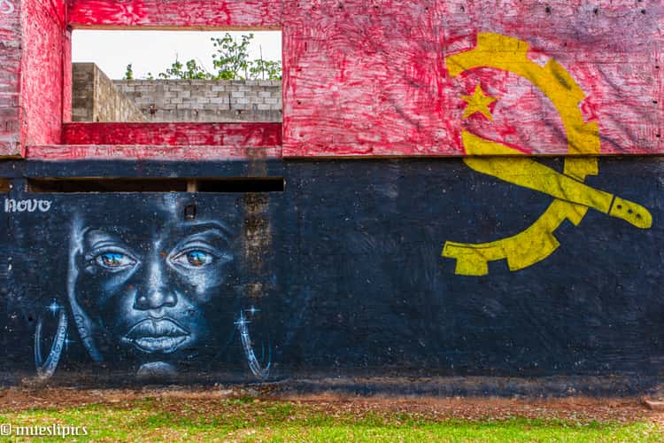 Mural in Calandula