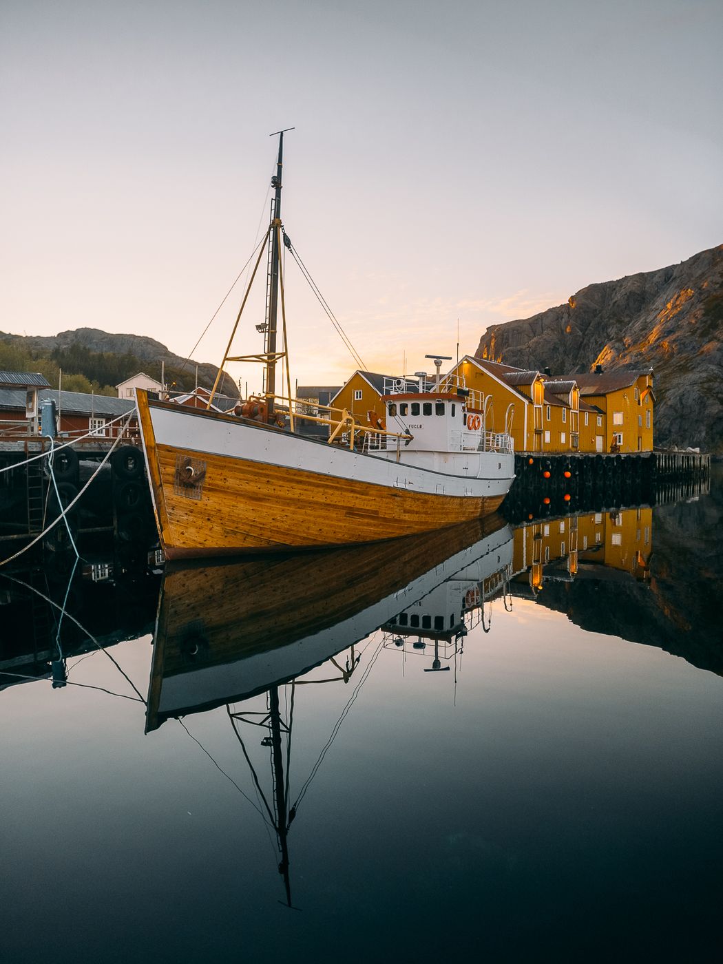 Nosfjord Harbour (Drone), Norway