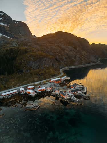 Nusfjord (Drone)