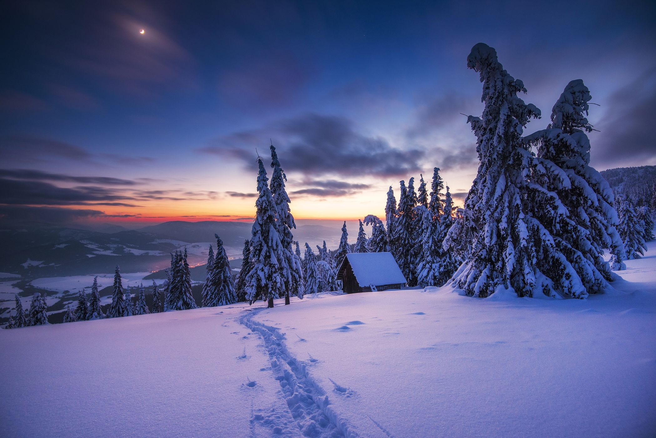 Old wooden house in Low Tatras, Slovakia (Slovak Republic)