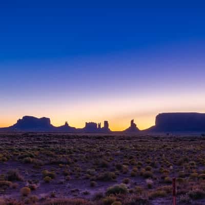 Outside the Park, Monument Valley, Utah, USA