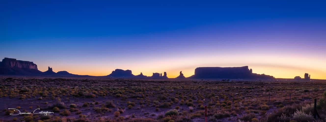 Outside the Park, Monument Valley, Utah