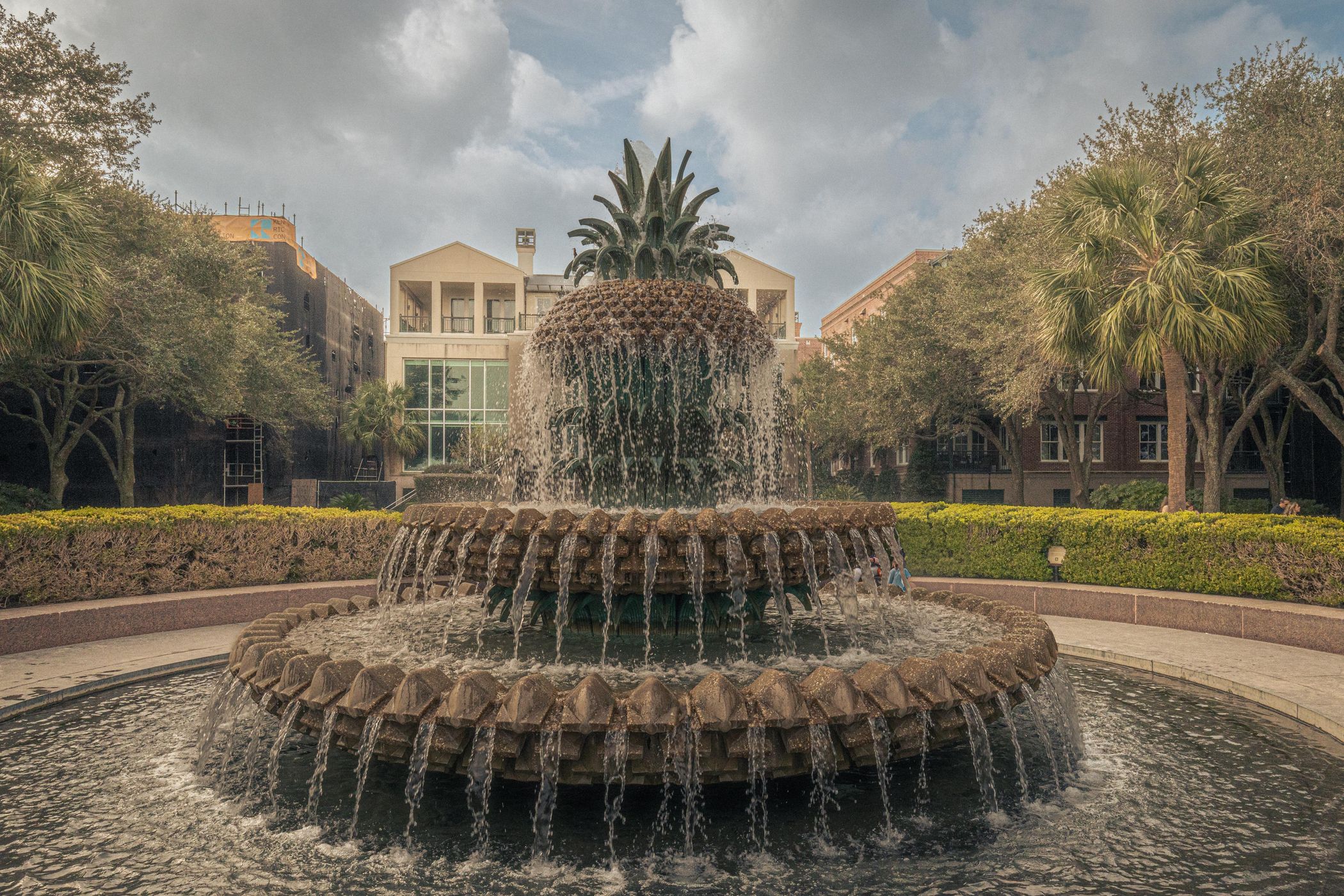 Pineapple Fountain, USA
