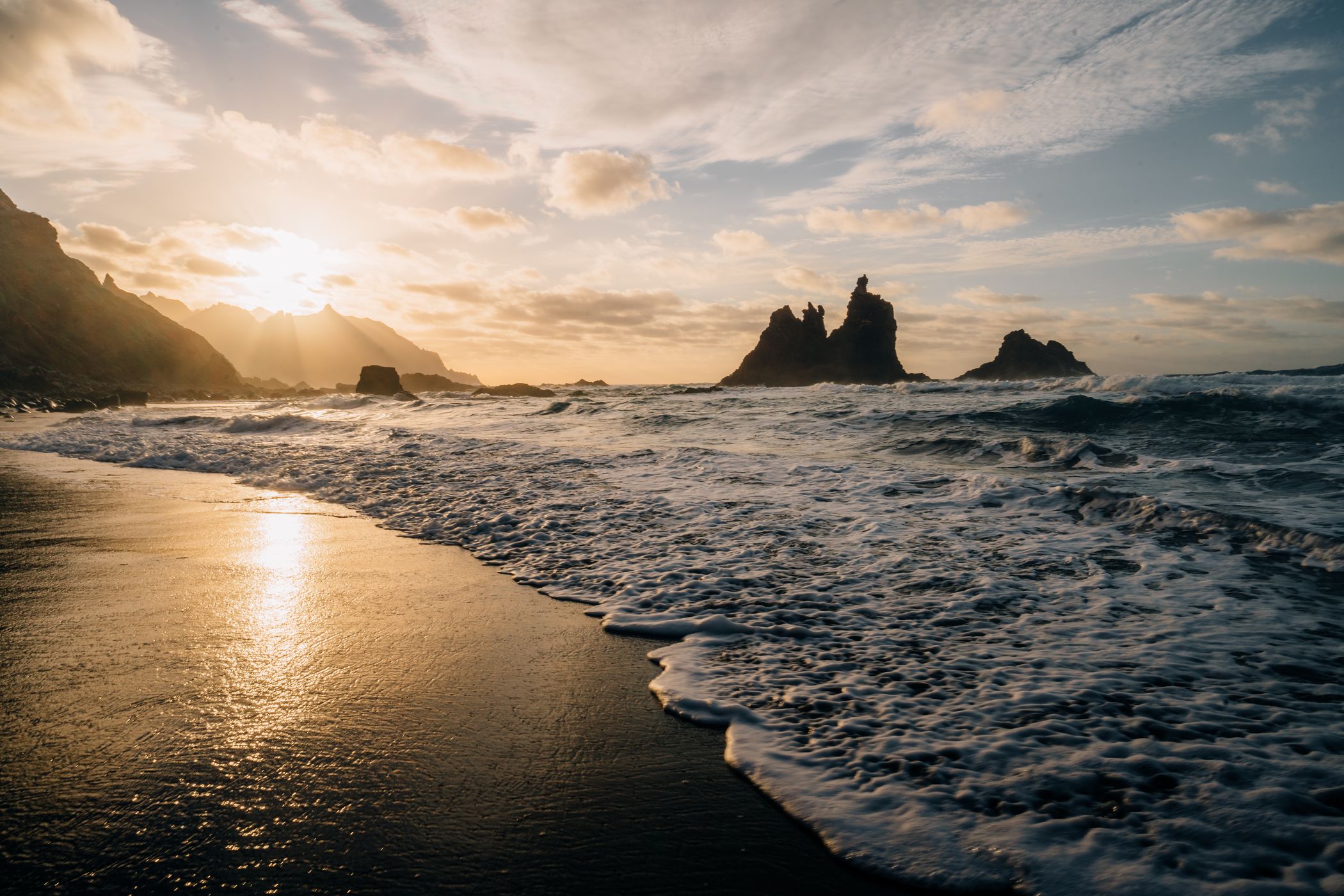 Playa de Benijo, Spain