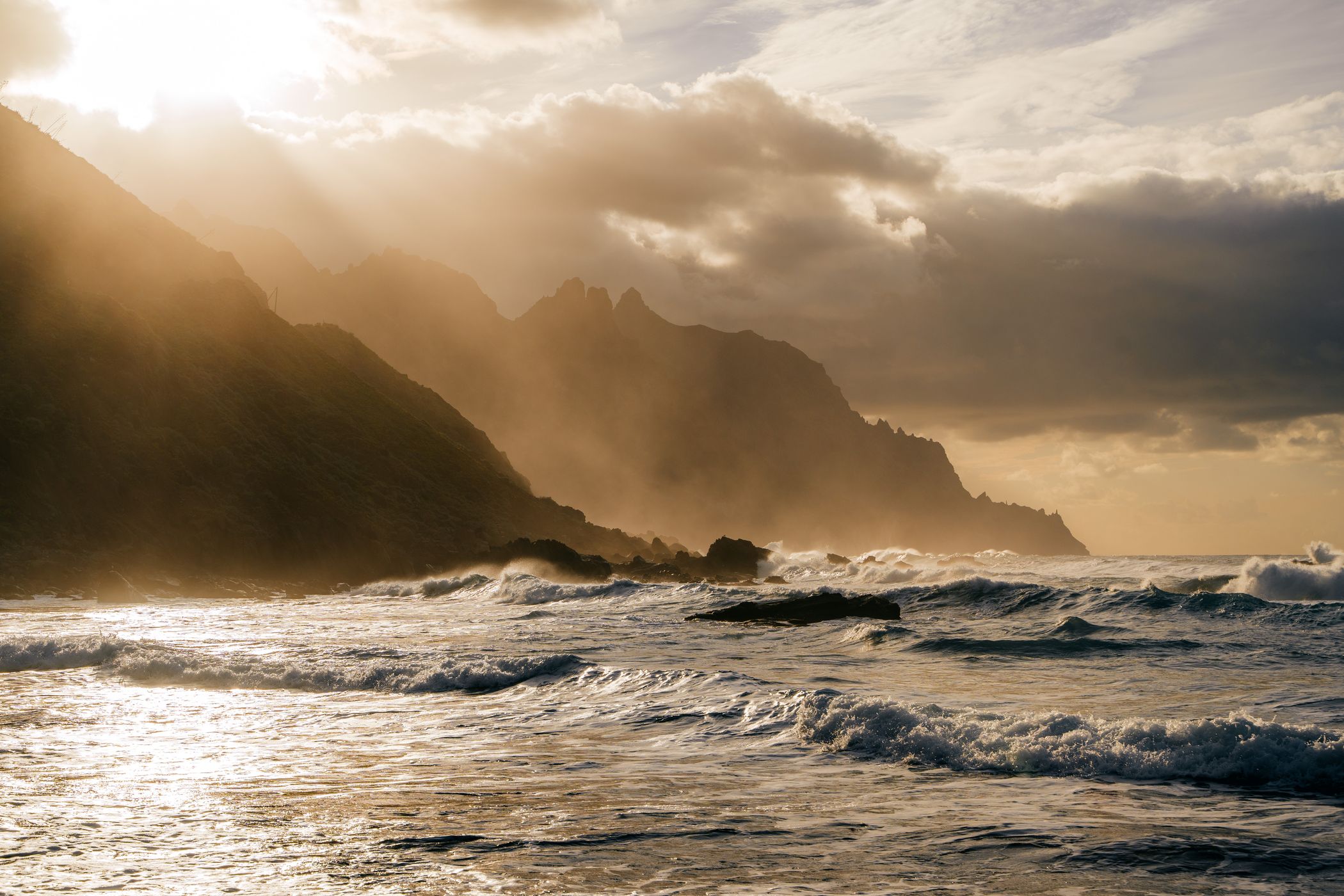 Playa del Roque de las Bodegas, Spain