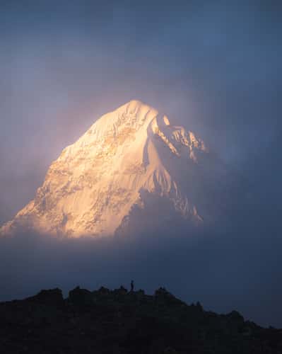 Pumori View, From Lobuche
