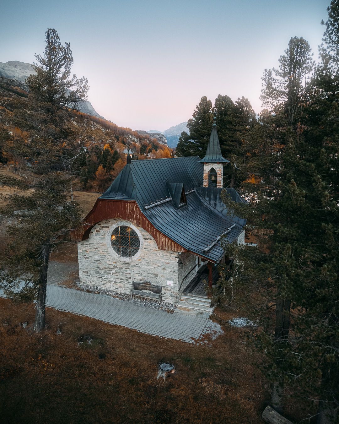 Reformed Church of Maloja, Switzerland