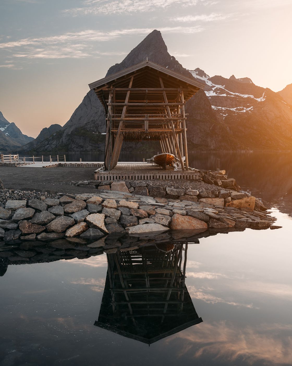 Sakrisøy Fishing Hut, Lofoten, Norway