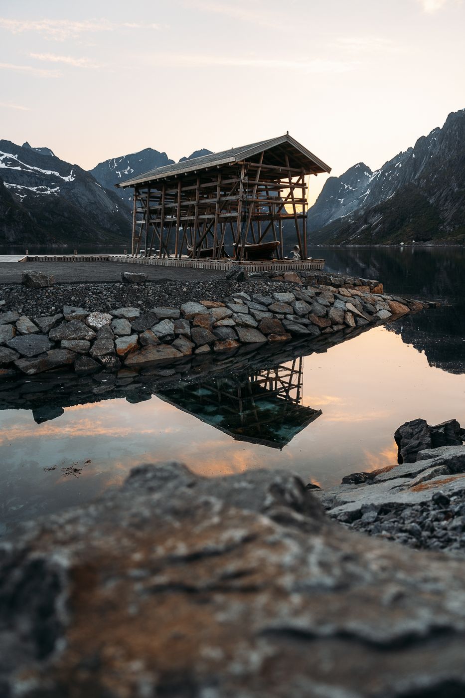 Sakrisøy Fishing Hut, Lofoten, Norway