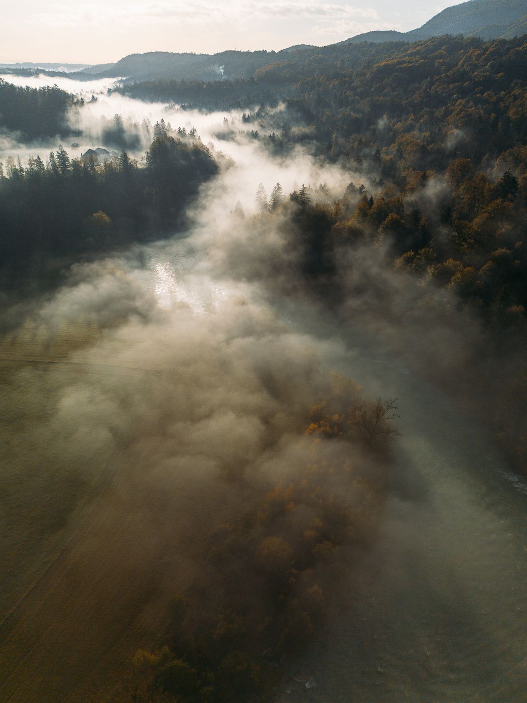 Sava River (Drone), Slovenia